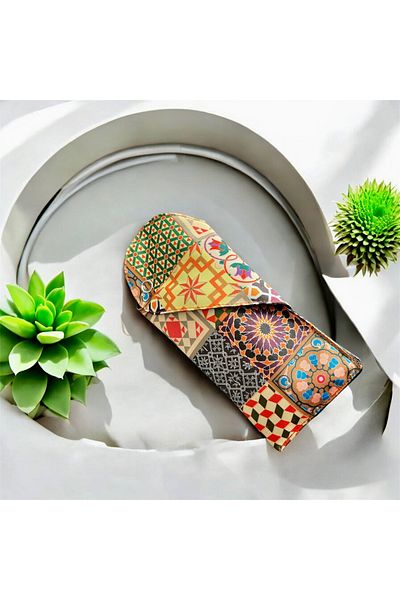 Moserini Patterned Heart Glasses Case - Antares