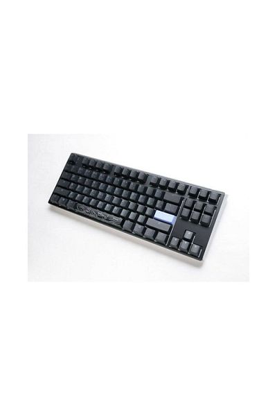 Ducky لوحة مفاتيح ألعاب Ducky One 3 الكلاسيكية باللون الأبيض النقي بحجم كامل 100% - أزرق كرزي - أسود وأبيض
