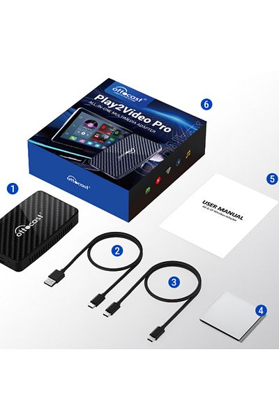 Choice Play 2 Viedo Pro Ottocast Android Ai Box Pro Built In Youtube Netflix Tiktok Iptv Wire