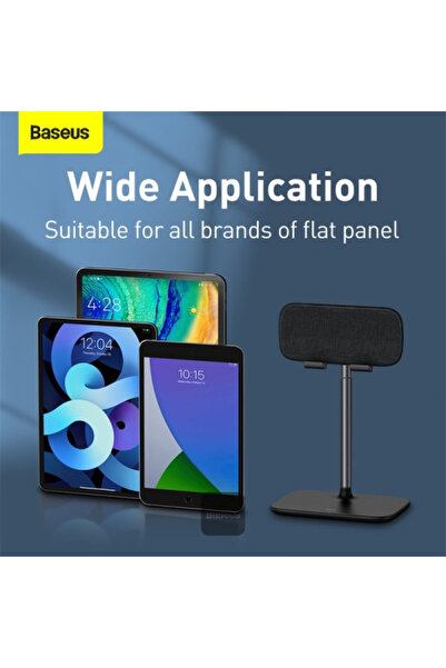 Baseus حامل مكتبي للكمبيوتر اللوحي من Baseus Indoorsy Youth (إصدار تلسكوبي) - أسود