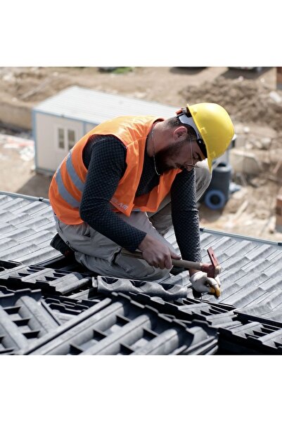 Pk Pvc Kiremit Siyah Pvc Kiremit 100 Metrekare çatı