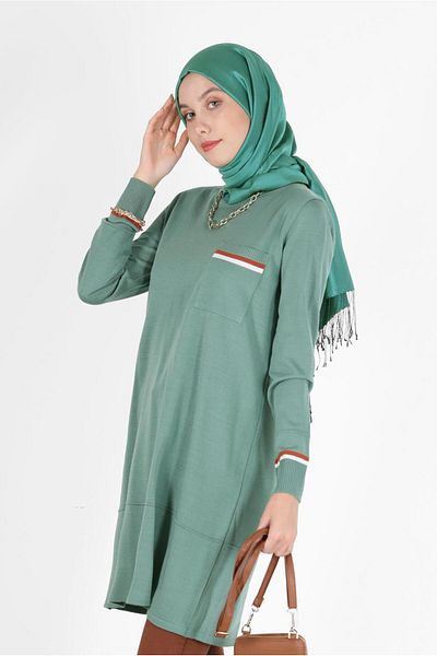 Alvina POCKET DETAILED KNITWEAR TUNIC 42013