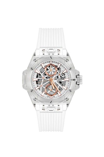 Lee Cooper Lee Cooper Men's Multi Function Silver Dial Watch - LC07975.333