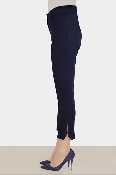 Alvina Zipper Detailed Leg - Trousers 70369