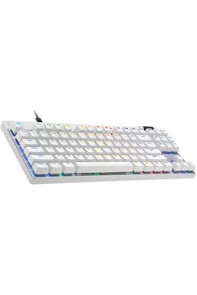 logitech Pro X TKL Rapid Gaming Keyboard - White