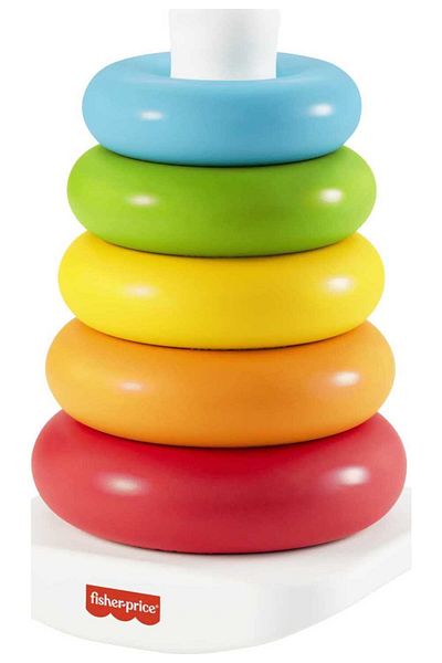 FISHER PRICE Fisher-Price Rock-a-Stack Baby Ring Stacking Toy