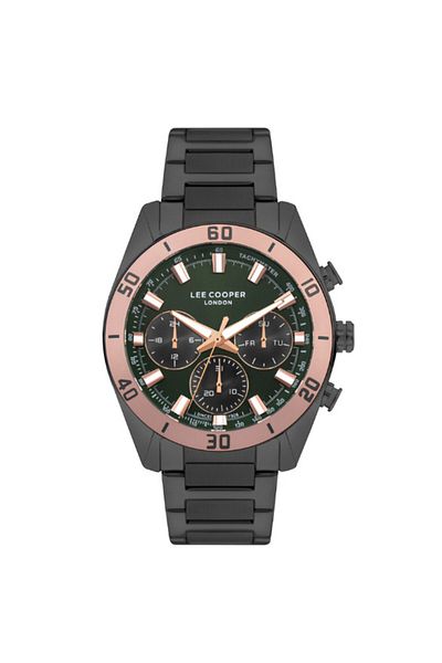 Lee Cooper Lee Cooper Men's Multi Function Green Dial Watch - LC07948.070
