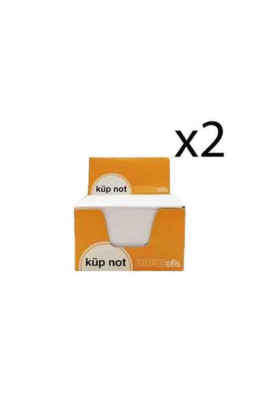 Umur Cube Block White Note Paper 8X8X5 2 Pieces