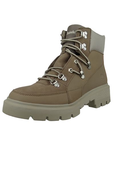 Timberland Damen Stiefelette Wanderschuhe Winterschuhe Cortina Valley WP Mid Hiker CA5T4Z TB0A5T4Z929 Grau Taup