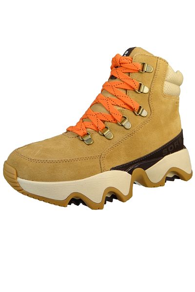 Sorel Damen Sportliche Stiefelette Wanderschuhe Winterschuhe Kinetic Impact Conquest WP 2058691 Braun 253