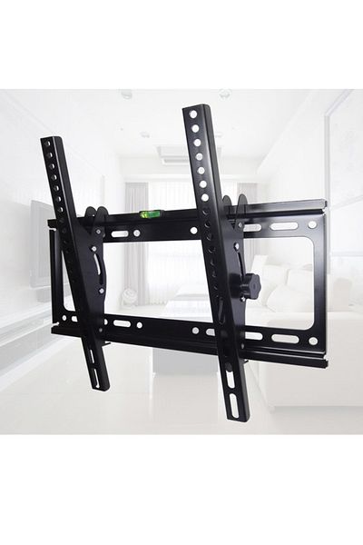 FlashHawk Tilt TV Wall Mount Bracket for Most 26-55 Inch LED LCD OLED Plasma Flat Curved Screen TVs