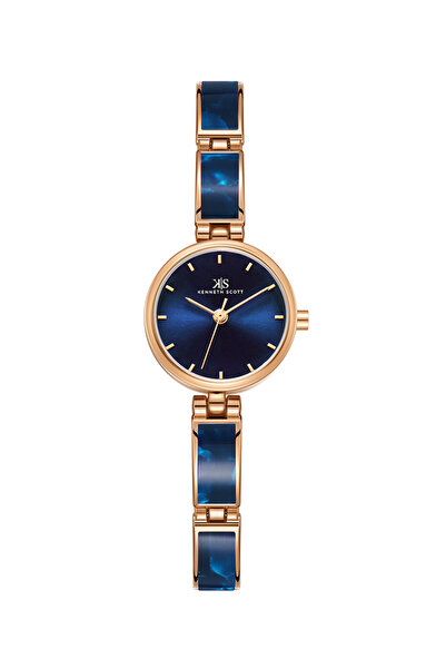 Kenneth Scott Women Analog Blue Dial Watch - K24502-RCNN