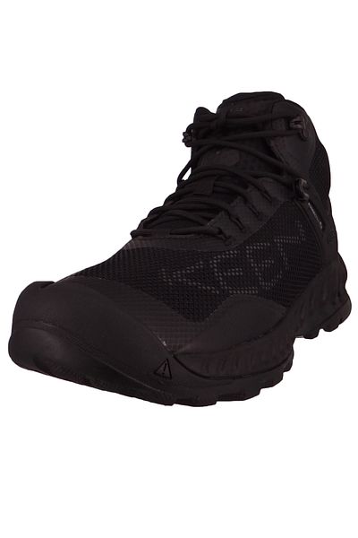 Keen Herren Stiefel Stiefel Wanderschuhe NXIS EVO MID WP 1027191 Schwarz Triple Black Textil/Synthetik m