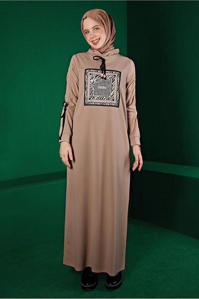 Alvina Φόρεμα αθλητικής φόρμας - Λεπτομέρεια εκτύπωσης και μπαστούνι 43363