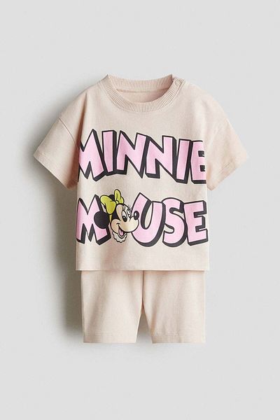 H&M 2-piece printed cotton set