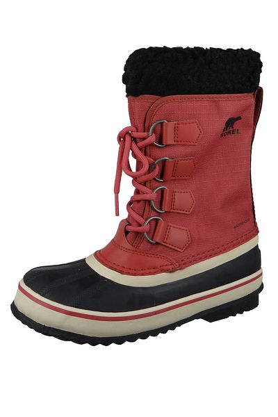 Sorel Damen Winterstiefel Stiefel Winterschuhe Nl3483-677 Winter Carnival 1855081 Rot 677 Rose Dust Black