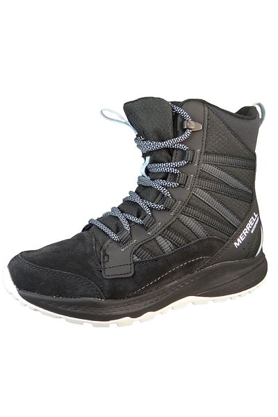 Merrell Damen Sportliche Stiefel Wanderschuhe Winterschuhe Bravada Edge 2 Thermo Mid WP J 036798   Schwarz Blac