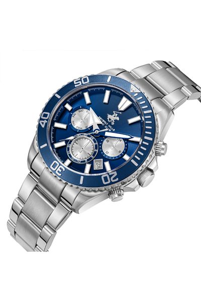 Beverly Hills Polo Club BEVERLY HILLS POLO CLUB Men Multi Function Dark Blue Dial Watch - BP3721X.390