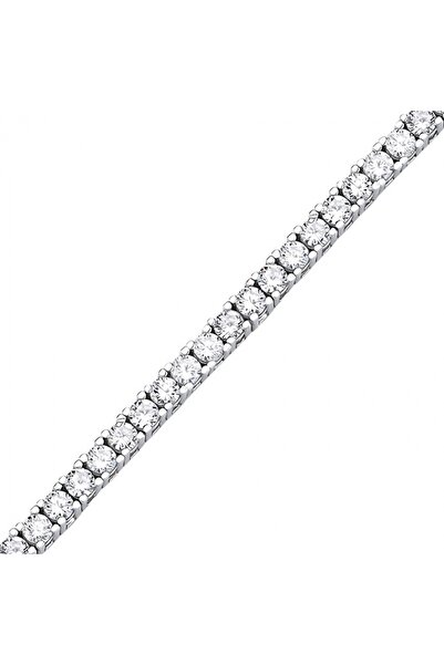 Altın Sepeti Gümüş Su Yolu Bileklik 2.5 mm