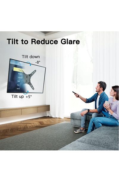 sharpdo TV Wall Mount Monitor Wall Stand with Swivel and Tilt for Most 26-55 Inch Screens