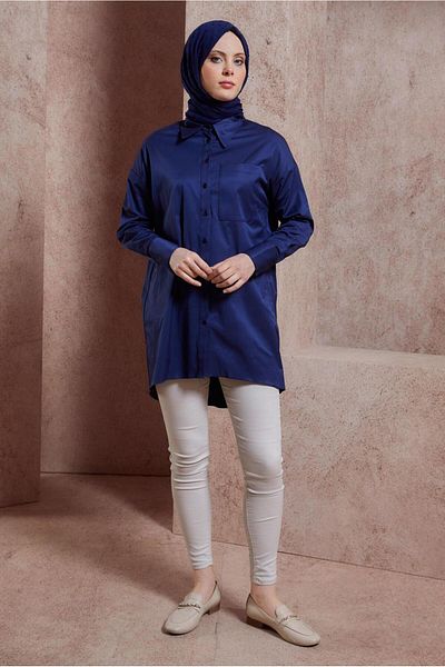 Alvina SATIN SHIRT TUNIC 44421