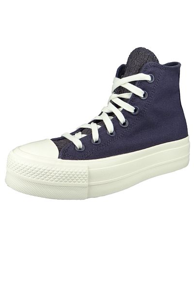 converse Damen High Sneaker WOMEN'S CHUCK TAYLOR ALL STAR LIFT DESERT CAMO PLATFORM HIGH TOP A00887C Blau DA