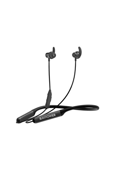 RavPower سماعات أذن رياضية حول الرقبة مع خطاف - أسود - RP-BH1003