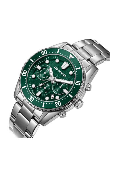 Lee Cooper LEE COOPER Men Multi Function Dark Green Dial Watch - LC08101.370