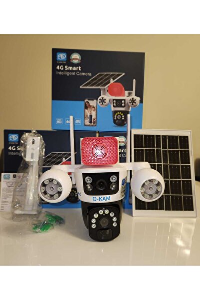 O-KAM 3925 4G SOLAR 6MP SİREN