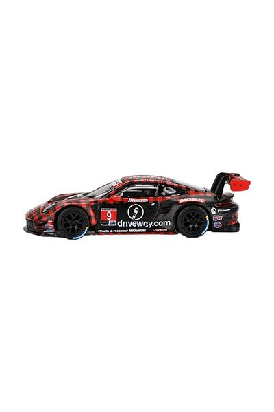 mini gt 1:64 Porsche 911 Gt3 R # 9 Gtd Pro Pfaff Motorsports Imsa 2023 Sebring 12 Hrs. Winner