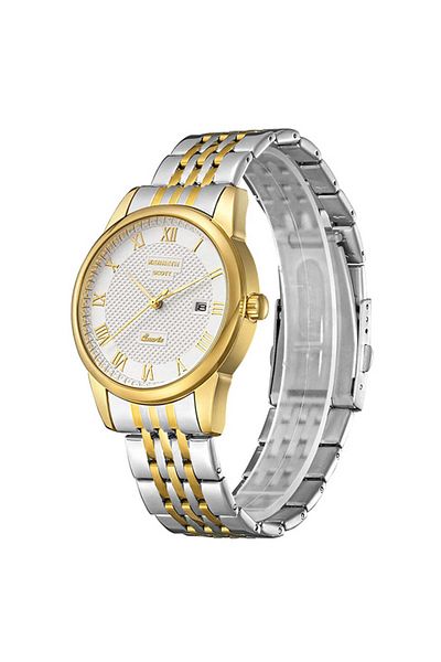 Kenneth Scott Men Analog White Dial Watch - K23030-TBTW