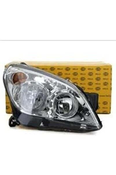 Hella Opel Astra uyumlu H Sağ Far Krom (Beyaz) Zeminli Hella