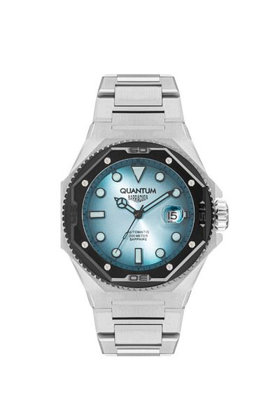Quantum QUANTUM Men's Automatic Silver Dial Watch - BAR1090.390
