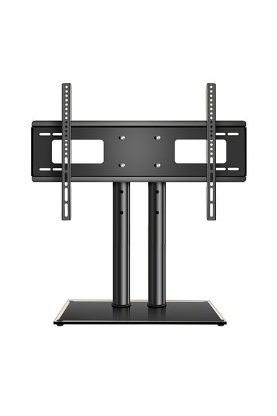 FlashHawk Universal TV Stand Table Bracket for 32-70 Inch Screen LCD LED TV Black