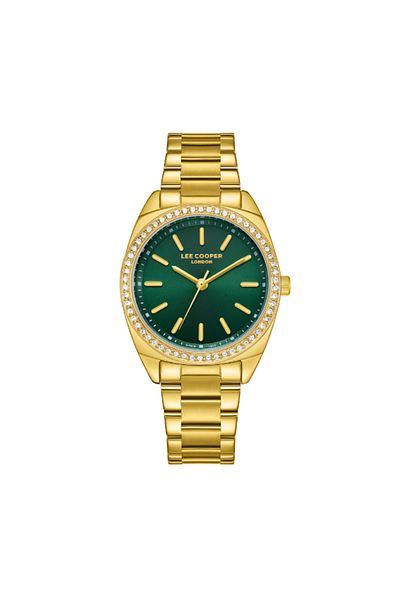 Lee Cooper LEE COOPER Women Analog Dark Green Dial Watch - LC08041.170