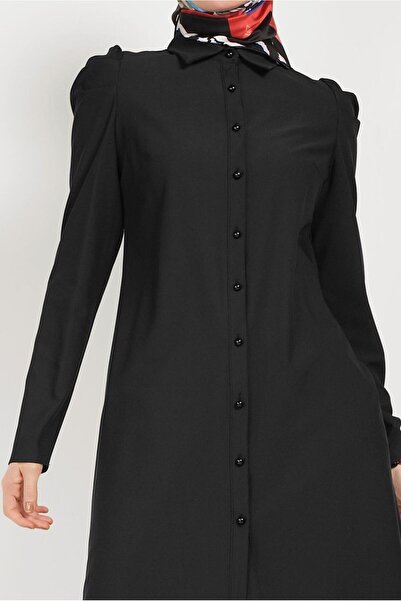 Alvina Classic Cut Button Tunic 40454