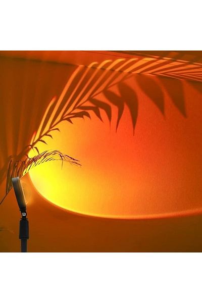 Primo Plus Sunset Projection Lamp, Sunset Lamp Designed with 16 Static Colors + Gradient Effects + Adjustable Brightness