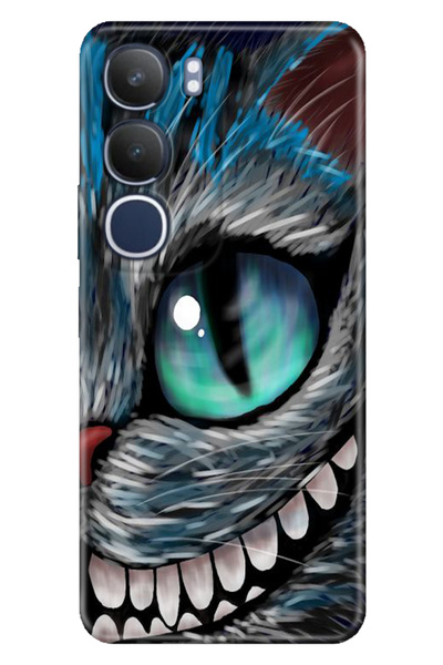 senada Vivo Y19S Case Vivo Y19S Colorful Silicone Printed Tpu Cheeky Cat