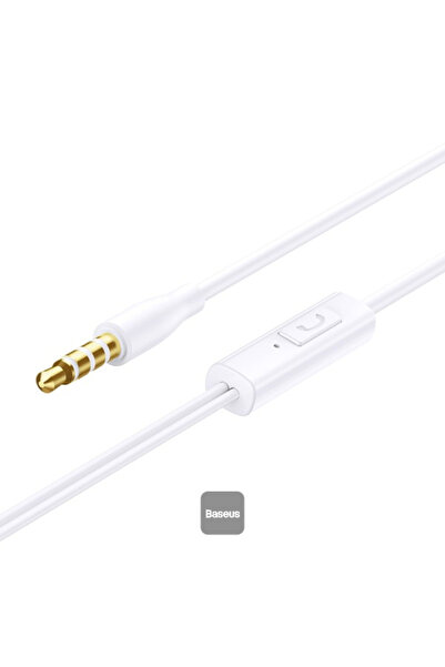Baseus Baseus Encok HZ11 Wired Earphones - Moon White