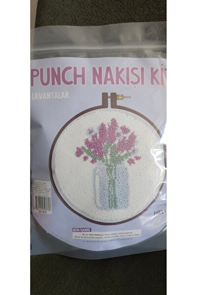 Hello LAVANTA DESENLİ PUNCH NAKIŞ KİTİ