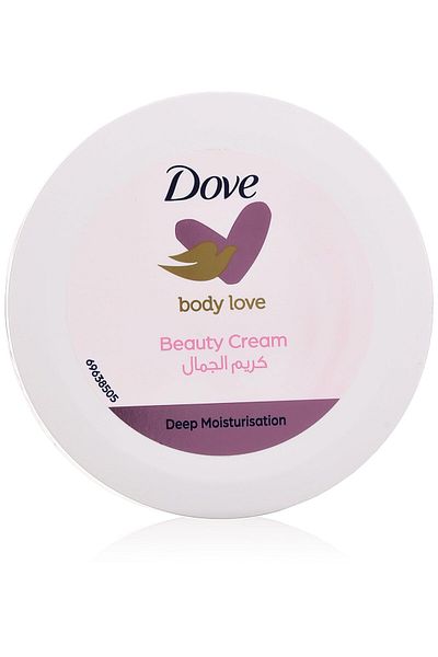 NIVEA DOVE Nourishing Body Cream with a lightweight, nourishing formula,  150ml
