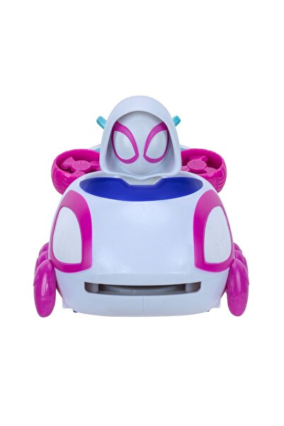 spidey And His Amazing Friends Disc Throwing Car Ghost Spider