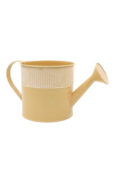 Koopman Ghiveci metalic stropitoare 13x25cm crem