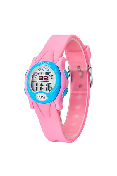 Astro Kids Digital Blue Dial Watch - A23902-PPPL