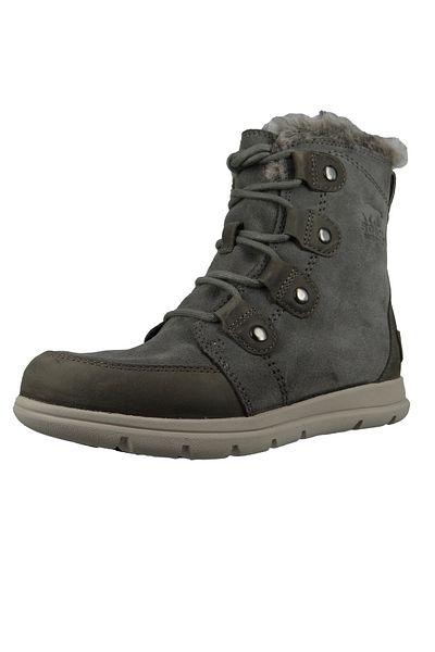 Sorel Damen Winterstiefel Boot gefüttert Explorer Joan Quarry Black Grau NL3039-052