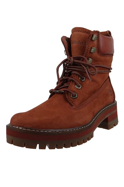 Timberland Damen Elegante Stiefelette Courmayeur Valley 6&quot; A2HNK TB0A2HNKCH7 Braun Medium Brown Leder mit EVA
