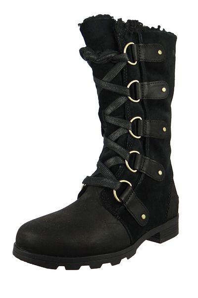 Sorel Emelie Lace NL2680-010 Damen Winterstiefel Black Schwarz