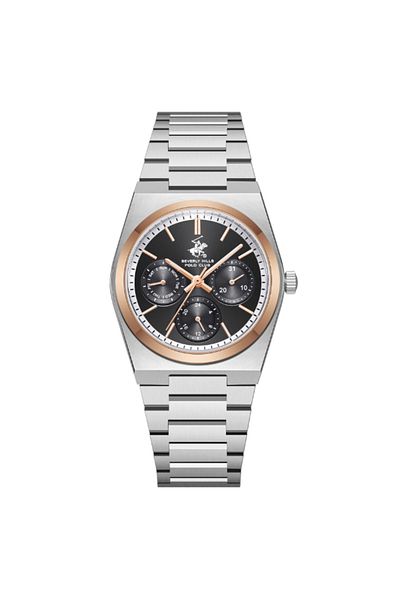 Beverly Hills Polo Club Women Multi Function Black Dial Watch - BP3754X.550