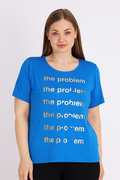 İntensive Tricou cu mânecă scurtă imprimat pentru femei de mărime mare