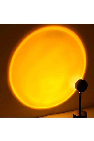 Primo Plus Sunset Projection Lamp, Sunset Lamp Designed with 16 Static Colors + Gradient Effects + Adjustable Brightness
